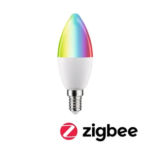 Paulmann świeca LED E14 5W 470lm ZigBee RGBW - Żarówki LED - miniaturka - grafika 3