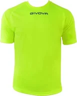 Koszulki męskie - Givova Koszulka męska One Żółty Fluo r. XL Mac01-0019 - miniaturka - grafika 1