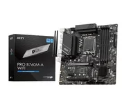 Płyty główne - Płyta główna PRO B760M-A WIFI s1700 4DDR5 DP/HDMI mATX - miniaturka - grafika 1