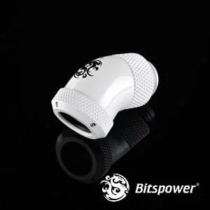 BitsPower 1/4", Biały BP-DWE45RML - Chłodzenie wodne - miniaturka - grafika 1