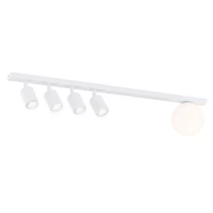 Baster lampa sufitowa 4xGU10+1xE14 biała 1315/5 - Lampy sufitowe - miniaturka - grafika 1
