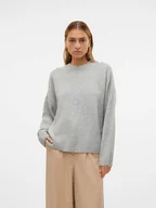 Swetry damskie - Vero Moda Sweter w kolorze szarym - miniaturka - grafika 1
