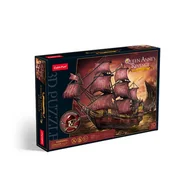 Puzzle - Puzzle 3D Żaglowiec Zemsta Królowej Anny wersja jubileuszowa - miniaturka - grafika 1