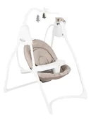 Leżaczki i huśtawki - Graco Bujaczek "Lovin Hug" w kolorze beżowo-białym - miniaturka - grafika 1