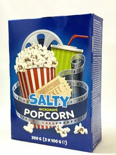 Popcorn Salty microwave 3x100g - Popcorn - miniaturka - grafika 1