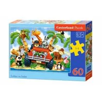 Castorland Puzzle Softies on Safari 60 - Puzzle - miniaturka - grafika 2