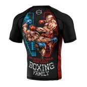 Kimona, stroje i obuwie - Octagon Rashguard Krótki Rękaw PREMIUM Boxing Family - miniaturka - grafika 1