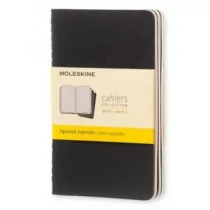 Moleskine Zestaw 3 Zeszytów Cahier Journals P 9x14cm) w kratkę Prime Line - Zeszyty szkolne - miniaturka - grafika 1