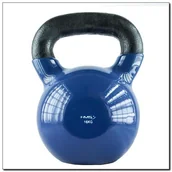 Kettlebell - HMS KNV16 KETTLEBELL POKRYTY WINYLEM 16.0 KG 1AB-17-6-183 - miniaturka - grafika 1