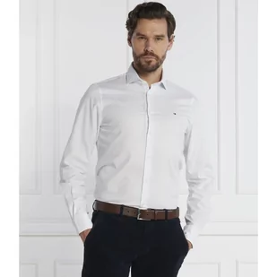 Tommy Hilfiger Koszula CL-W DOBBY PRINT SF | Slim Fit - Koszule męskie - miniaturka - grafika 1