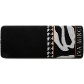 Ręczniki - Ręcznik Eva6 Czarny 70 x 140 cm - miniaturka - grafika 1