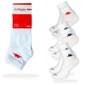 Skarpetki męskie - Skarpety Zestaw 3-Pak Białe -Kappa- R_43-46 - miniaturka - grafika 1