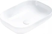 Umywalki - Umywalka Mexen Mexen Daria umywalka nablatowa 50 x 35 cm biała - 21935000 - miniaturka - grafika 1