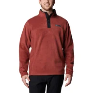 Bluzy męskie - Męska bluza polarowa Columbia Steens Mountain Half Snap II spice/black - M - miniaturka - grafika 1