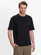 Koszulki męskie - Outhorn T-Shirt TTSHM455 Czarny Regular Fit - miniaturka - grafika 1
