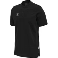 Koszulki męskie - Koszulka z kołnierzykiem sportowa Hummel hml Move Grid Polo 214795 r. M - miniaturka - grafika 1