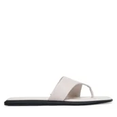 Klapki i japonki damskie - Japonki Calvin Klein HW0HW02866 Biały - miniaturka - grafika 1