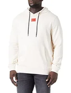 Bluzy męskie - HUGO Men's Daratschi214 Bluza męska, Natural108, L - miniaturka - grafika 1