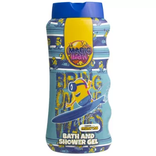Żel pod prysznic i szampon 2w1 dla dzieci Minions Magic Bath (500 ml) - Kosmetyki kąpielowe dla dzieci - miniaturka - grafika 1