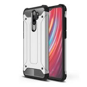 Etui i futerały do telefonów - Hybrid Armor pancerne hybrydowe etui pokrowiec Xiaomi Redmi Note 8 Pro srebrny - miniaturka - grafika 1