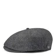 Czapki damskie - BRIXTON męska czapka z daszkiem szary grey/black herringbone X-L - miniaturka - grafika 1