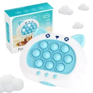 Zabawki interaktywne dla dzieci - WOOPIE Gra POP IT Elektryczna Antystresowa Zręcznościowa Kotek - miniaturka - grafika 1