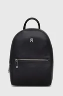 Plecaki - Tommy Hilfiger plecak damski kolor czarny mały gładki - miniaturka - grafika 1