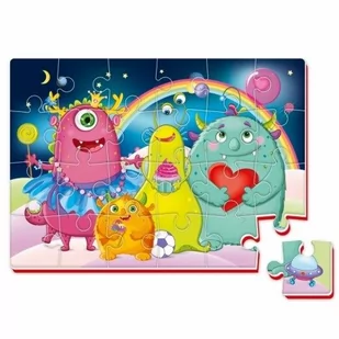 Roter Kafer Roter Kafer, puzzle Stworki - Układanki dla dzieci - miniaturka - grafika 1