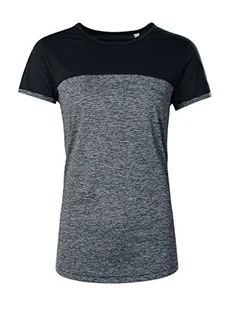 berghaus berghaus Technique 2.0 t-shirt damski z krótkim rękawem szary Carbon Marl/Jet Black X-L 422188AX5 - Koszulki i topy damskie - miniaturka - grafika 1