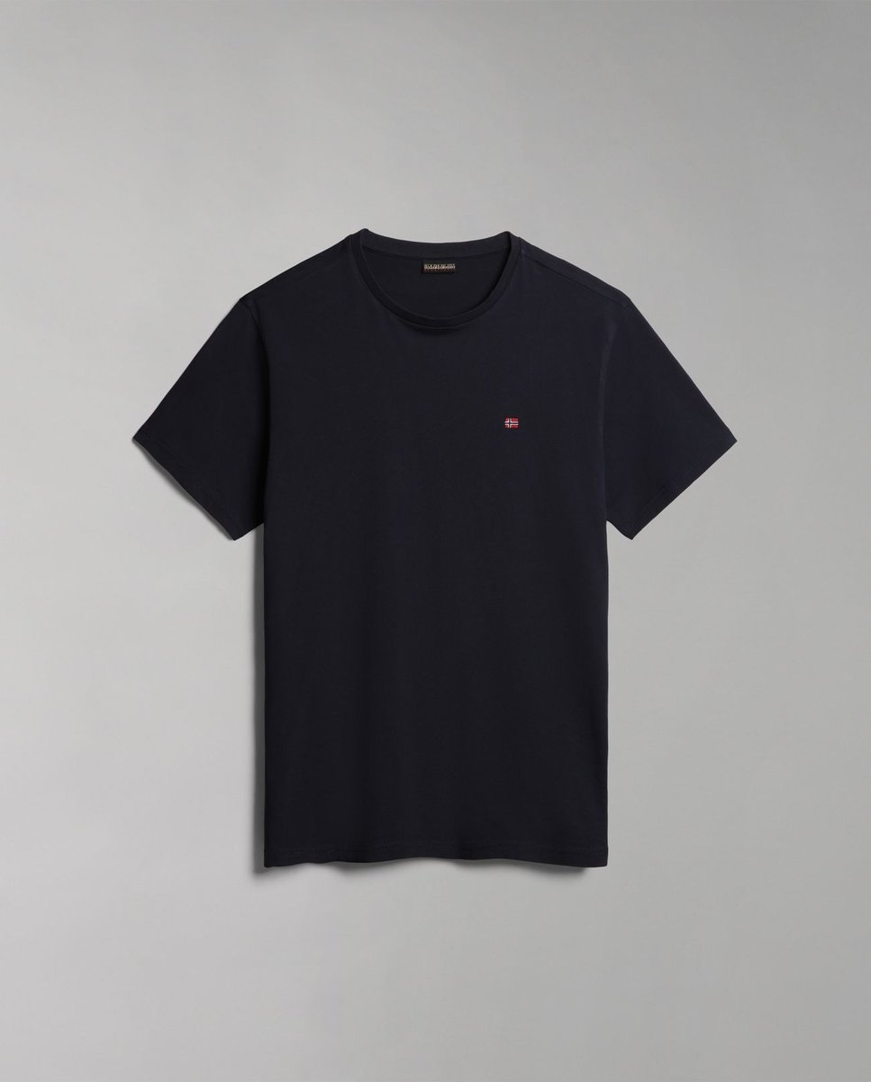 t-shirt uomo napapijri salis ss sum np0a4h8d 176 blu marine