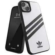 Etui i futerały do telefonów - Adidas Snap case z 3 paskami do iPhone 14 Plus biały - miniaturka - grafika 1