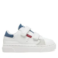 Buty dla chłopców - Sneakersy Levi's® Bryson Mini VBRY0062S Biały - miniaturka - grafika 1