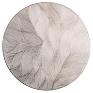 Obrusy i serwetki - Podkładka Nami 38 cm biało-złoty - miniaturka - grafika 1