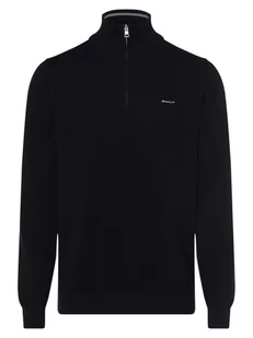 Gant - Sweter męski, niebieski - Swetry męskie - miniaturka - grafika 1