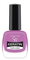Lakiery do paznokci - Golden Rose lakier do paznokci Z Keratyną Keratin Nail Color - 60 - miniaturka - grafika 1