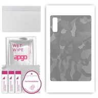 Akcesoria do tabletów i e-booków - folia naklejka skórka strukturalna na TYŁ do Lenovo Tab M10 5G - Moro Camo Srebrny - apgo SKINS - miniaturka - grafika 1