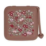 Akcesoria do smoczków - BIBS LIBERTY PACIFIER BOX CHAMOMILE LAWN WOODCHUCK 2 w 1 etui do smoczków oraz pojemnik do sterylizacji smoczków - miniaturka - grafika 1