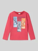 Koszulki dla chłopców - Bluzka z długim rękawem o kroju regular fit z mieszanki dżerseju i bawełny - miniaturka - grafika 1