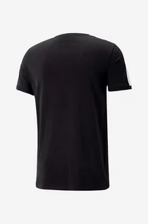 Koszulki męskie - Puma t-shirt męski kolor czarny z aplikacją 538204.01-CZARNY - grafika 1