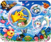 Podkładki pod mysz - PODKŁADKA POD MYSZKĘ Z STWORKI ŻÓŁTE BAJKI PREZENT -TEKST -20X24 - miniaturka - grafika 1