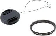 Dekielki do obiektywów - Filtr Seagull ZESTAW OCHRONNY FILTR UV + DEKIELEK na 40,5mm 40,5 mm - miniaturka - grafika 1