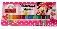 Masy plastyczne - Plastelina MYSZKA MINNIE 12 kolorów ST.MAJEWSKI - miniaturka - grafika 1