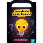 Książki edukacyjne - Łamigłówki u Pani Żarówki. Zeszyt 1 - miniaturka - grafika 1