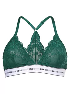 GUESS - Gorset damski, zielony - Biustonosze - miniaturka - grafika 1
