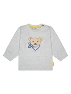 Bluzy i sweterki niemowlęce - Steiff Bluza w kolorze szarym - miniaturka - grafika 1