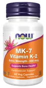 Witaminy i minerały - Witamina K-2 MK-7 300 mcg/60 kaps.( Now Foods) - miniaturka - grafika 1