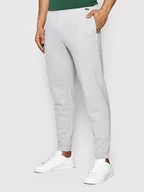 Spodnie sportowe męskie - Lacoste Spodnie dresowe XH3357 Szary Slim Fit - miniaturka - grafika 1