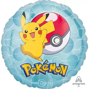Amscan, Palon foliowy Poikachu, 43 cm - Balony i akcesoria - miniaturka - grafika 1
