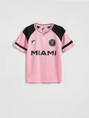 Koszulki dla chłopców - Reserved - T-shirt Inter Miami CF - różowy - miniaturka - grafika 1