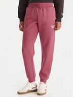 Spodnie sportowe damskie - Reebok Spodnie dresowe Erika RK25164CCW Różowy Regular Fit - miniaturka - grafika 1